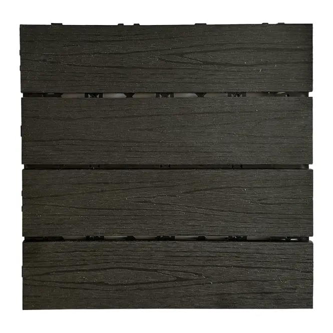 Podest tarasowy wpc Antracyt – struktura drewna 300x300