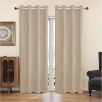 Zasłona na przelotkach YC11932/200G/027/140x250 cm beżowy