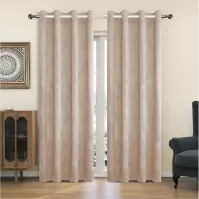 Zasłona na przelotkach YC11932/200G/060/140x250 cm beżowy