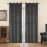 Zasłona na przelotkach YC11940/200G/117/140x250 cm szary