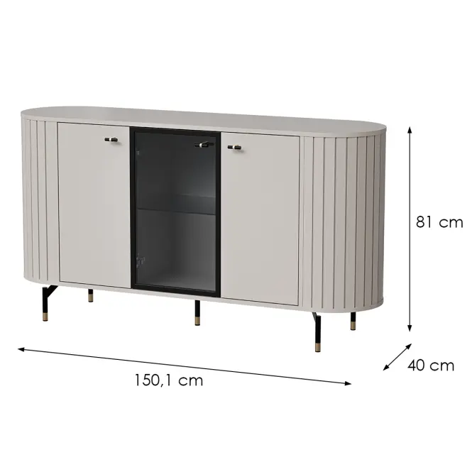 Komoda Zante Za3 Cashmere