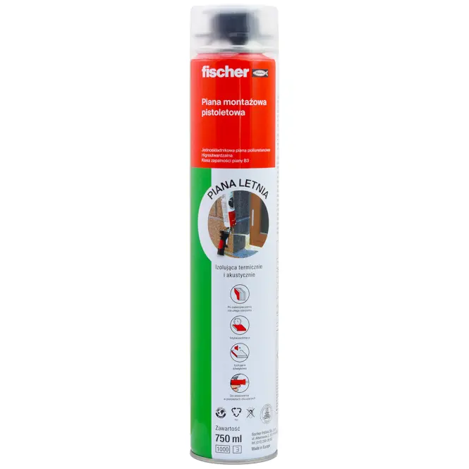 Piana montażowa letnia pistoletowa 750 ml
