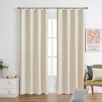 Zasłona na taśmie EMMA VET447/1/210GSM 140x250 kremowy