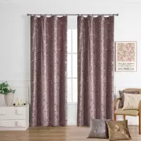 Zasłona na taśmie GOLDY VET479/3/210GSM 140x250 wrzosowy