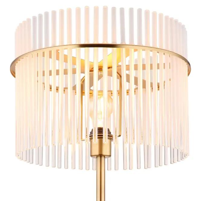 Lampa podłogowa 15698SM Gold LP1