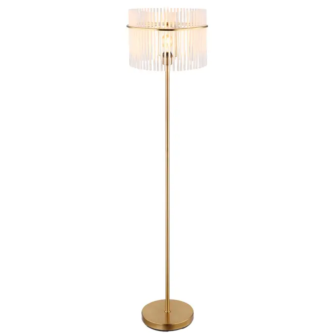 Lampa podłogowa 15698SM Gold LP1