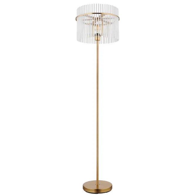 Lampa podłogowa 15698SM Gold LP1