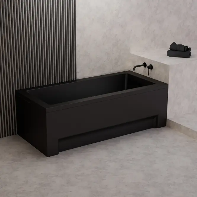 Wanna Dora 160x70 czarny mat