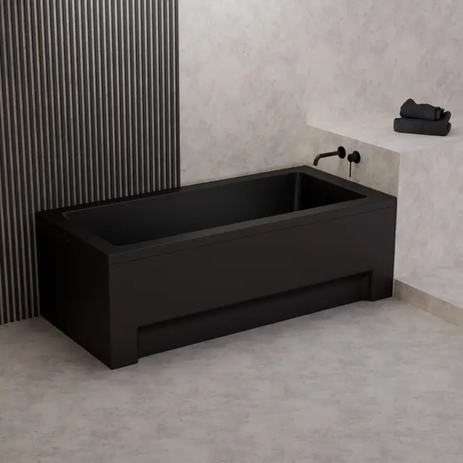 Wanna Dora 170x75 czarny mat