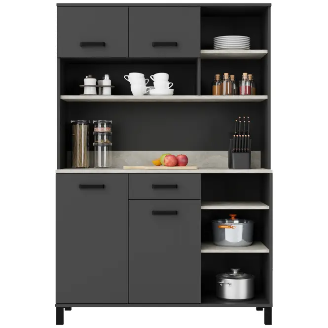 Buffet Linda Antracyt 120 (NESSA)