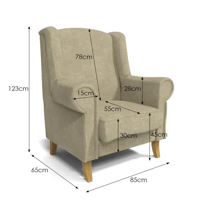 Fotel Lizbona Herbi 55 DR 00/1,6