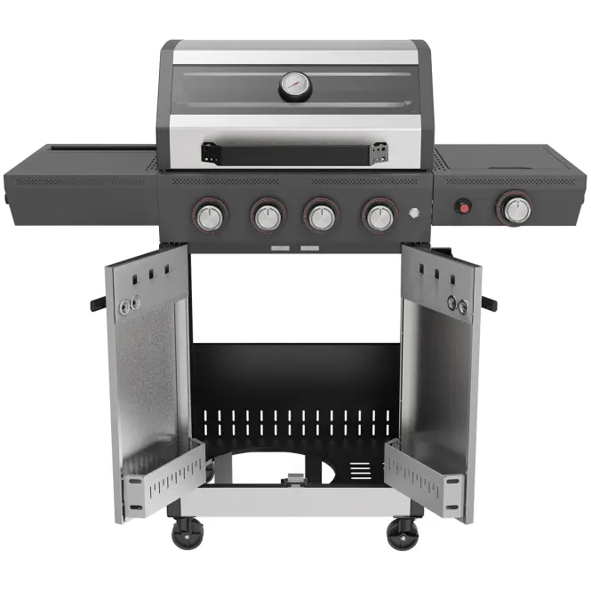 Mercado grill gazowy Luxe Silver 4+1  14.5kw PL