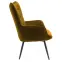 Fotel Jet WX-2931-1T Yellow Velvet 20,5