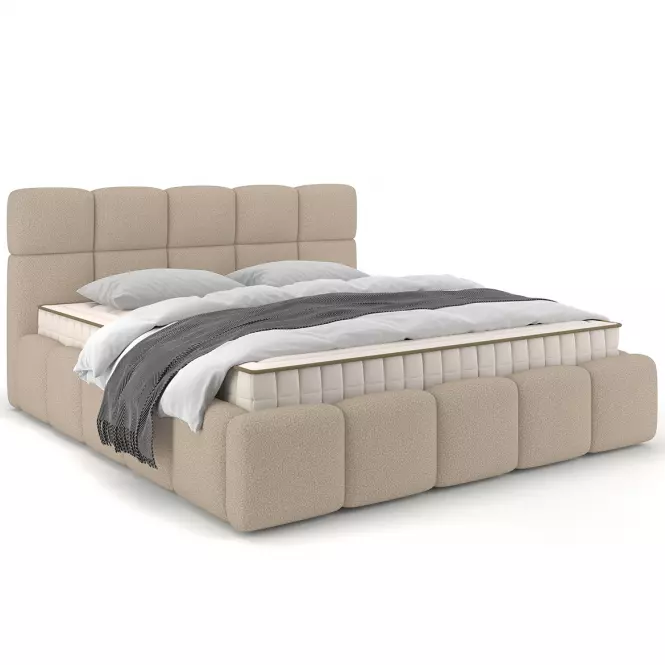 Łóżko Fluffy 180/200 Quelle 05 beżowy