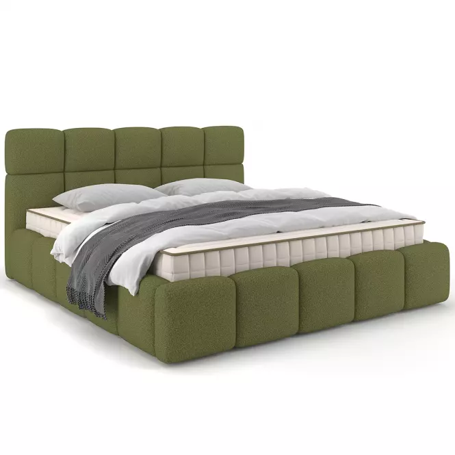 Łóżko Fluffy 180/200 Quelle 38 zielony