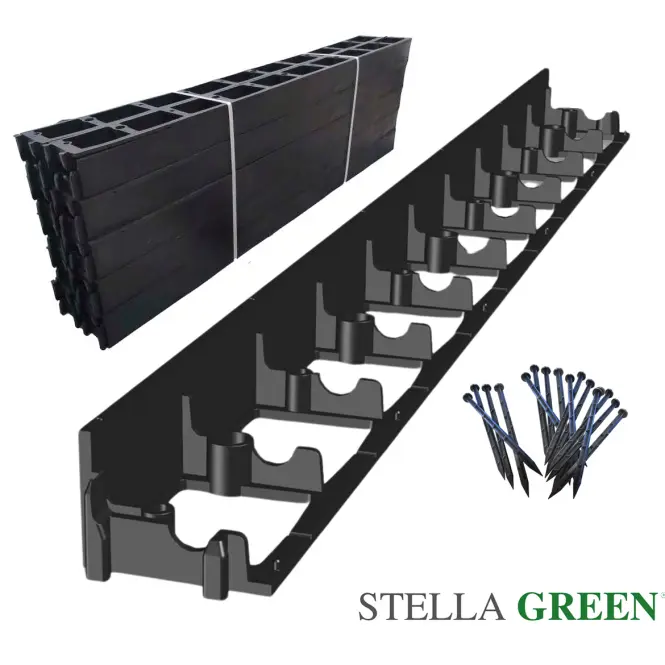 Obrzeże ogrodowe SB45 Stella Green czarny