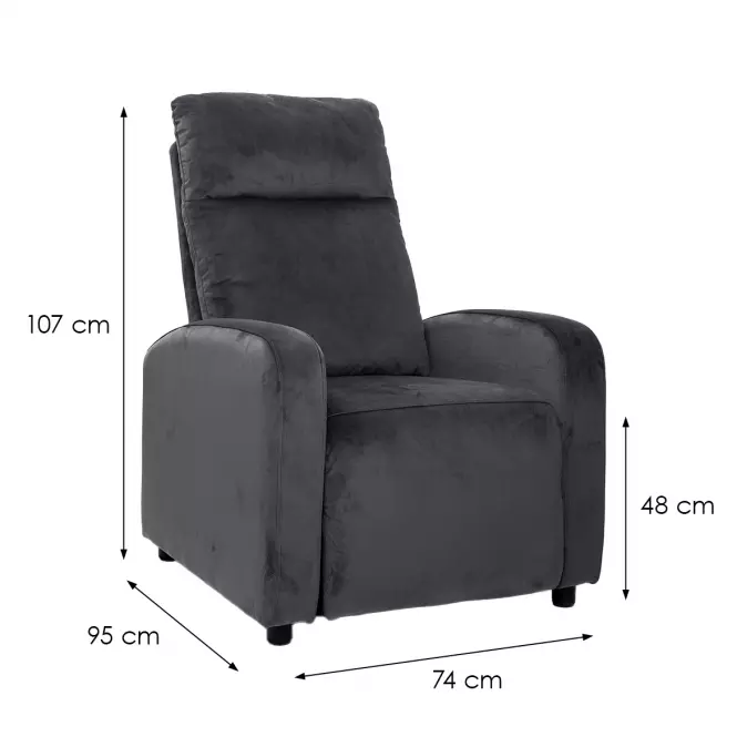 Fotel Aksel Recliner 9774 Bluvel 14
