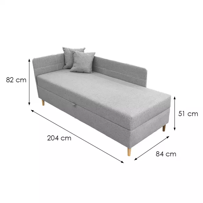 Łóżko Olimp Pocket L 80x200 Neve 85