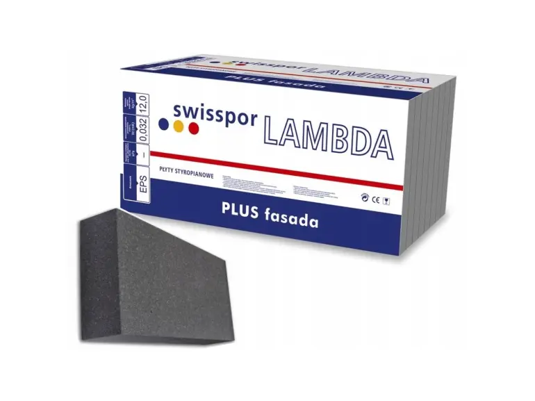 Styropian grafitowy LAMBDA PLUS Fasada 0,032 100x50x10 cm