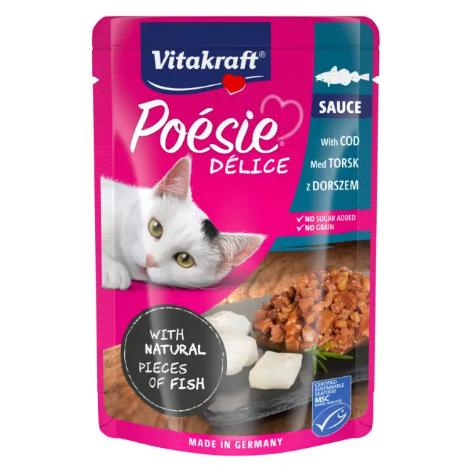 Poesie delice dorsz 85 g dla kota/23