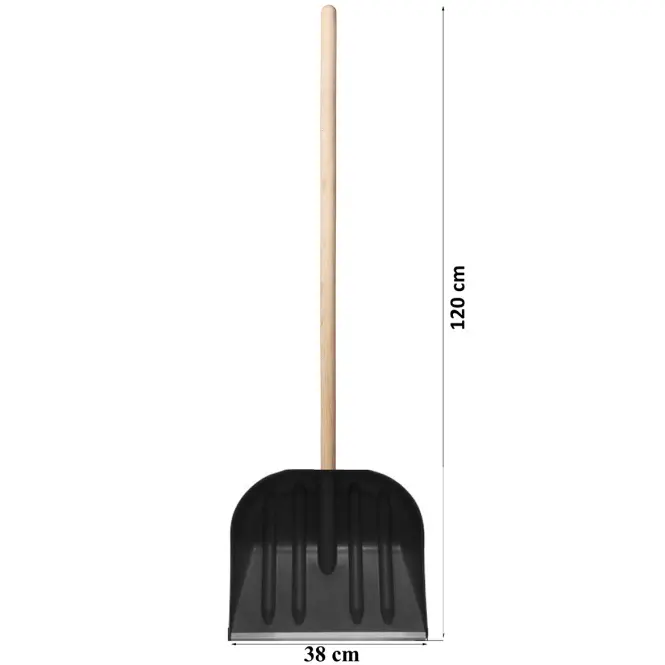 Łopata śniegowa model 38cm czarna LAGUZ
