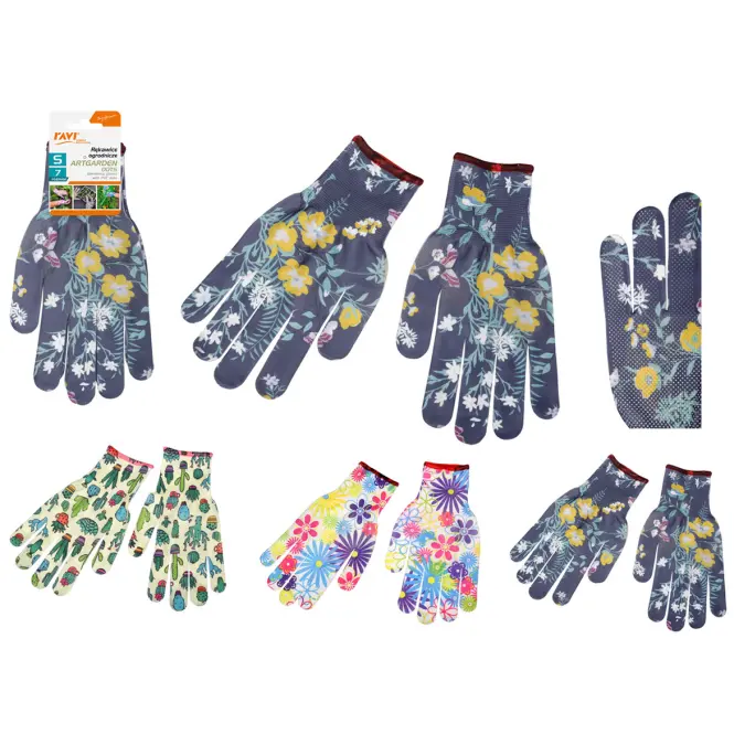 Rękawice ogrodnicze artgarden dots s 00990
