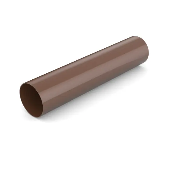Rura spustowa 90 mm 2m bryza brązowa