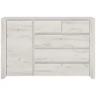 Komoda 1D-5S Angel Typ-41 White Craft