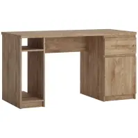 Biurko 1D1S Fribo Frib01 Dąb Ribbeck Złoty