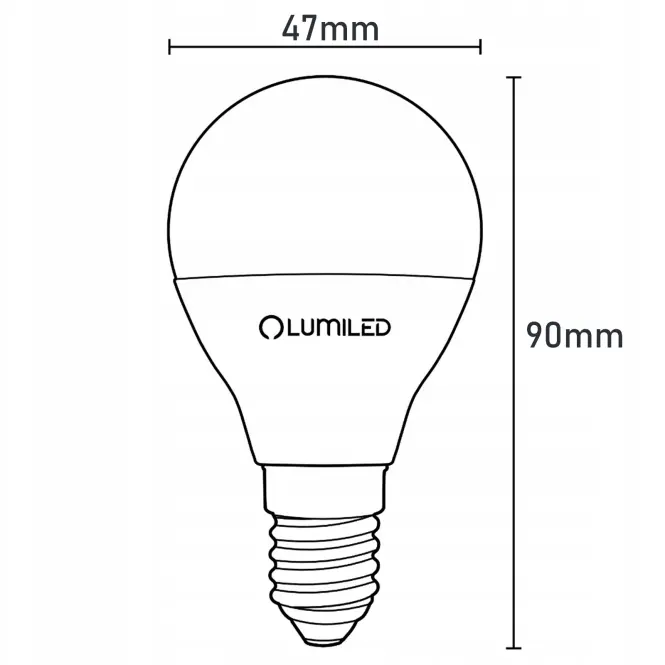 Żarówka LED kulka 10W E14 1055LM CB