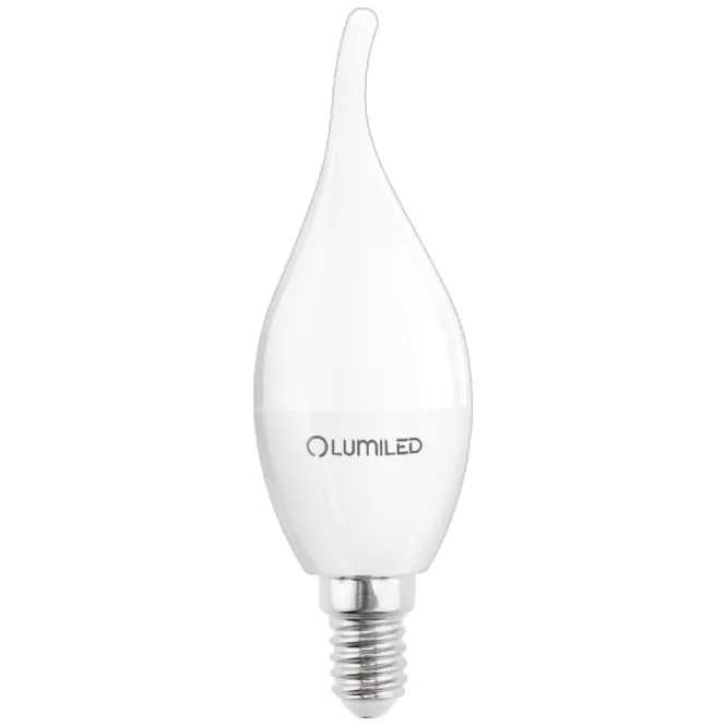 Żarówka LED świeca 8W E14 806LM NB płomyk 400