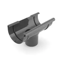 Lej spustowy 75/63 mm  bryza grafitowy
