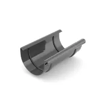 Złączka rynnowa 125 mm  bryza grafirowa