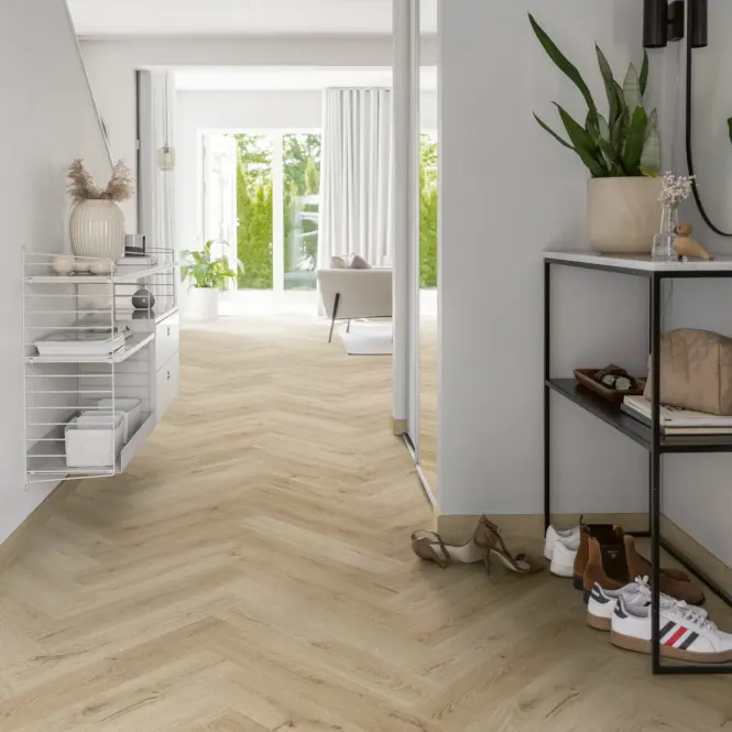 Panel winylowy SPC Dąb Tanis Herringbone 5+1mm