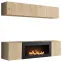 Meblościanka Fly Hj Fy N1 Hickory Jackson/Biokominek,3
