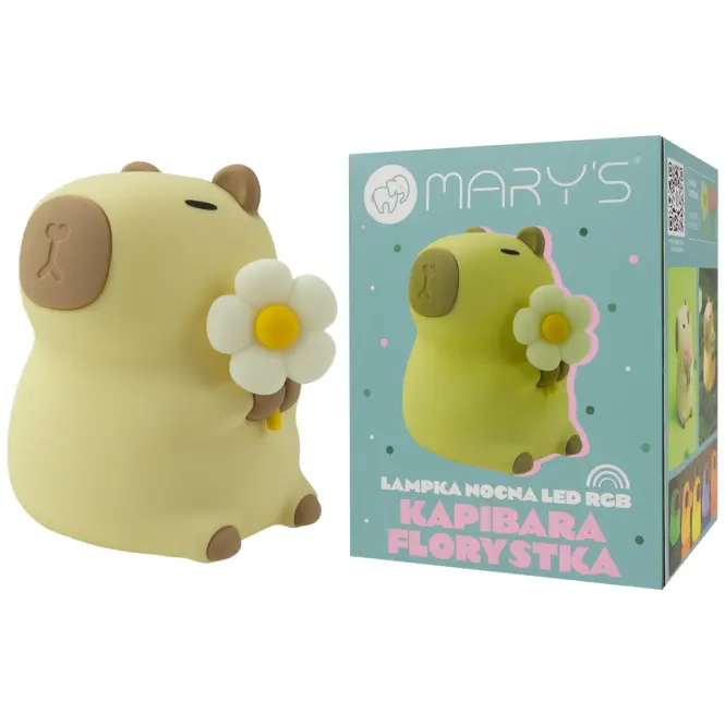 Lampka LED Marys Kapibara Florystka RGB 