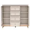 Witryna Niska Windsor 7w Kashmir/Dąb Naturalny,3