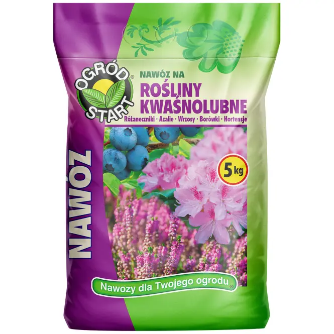 Nawóz na rośliny kwaśnolubne 5 kg