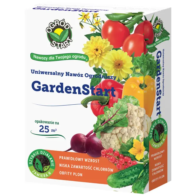 Uniwersalny nawóz ogrodniczy GardenStart 1 kg