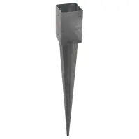 Podstawa słupa wbijana 71x71x740 mm ZN