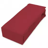 Prześcieradło jersey z gumką 200x220 czerwony