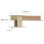 Półka Milton ML10 Cashmere,2