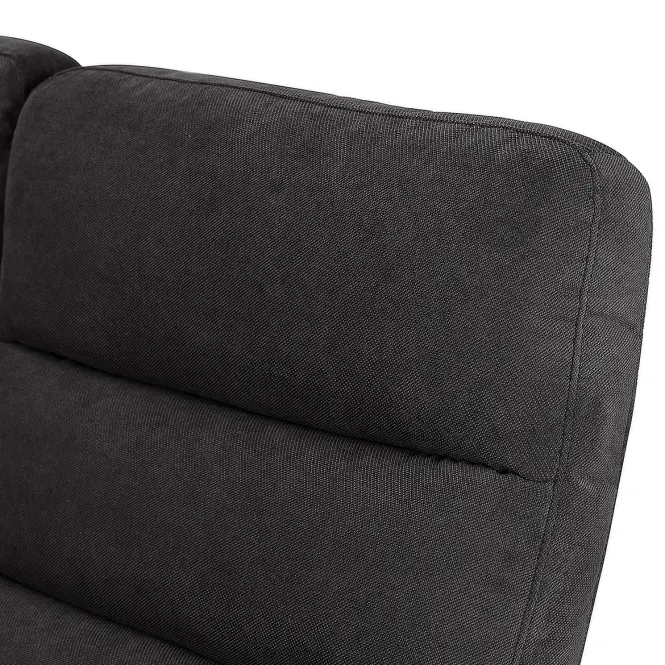 Sofa Belize 3SJ NLK314 czarna z funkcją relax