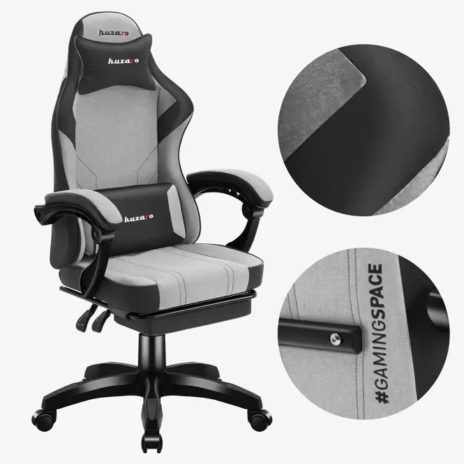 Fotel Gamingowy Force 3.7 Grey