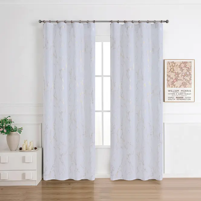 Firana na taśmie Lena gold RP499 140x245 cm