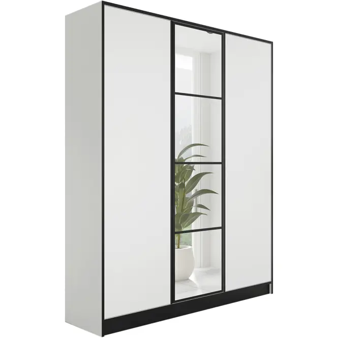 Szafa Eden 3d 157 Biały 1