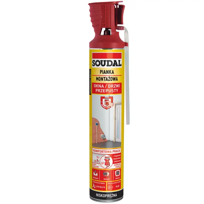 Piana montażowa Soudal Genius Gun 750 ml
