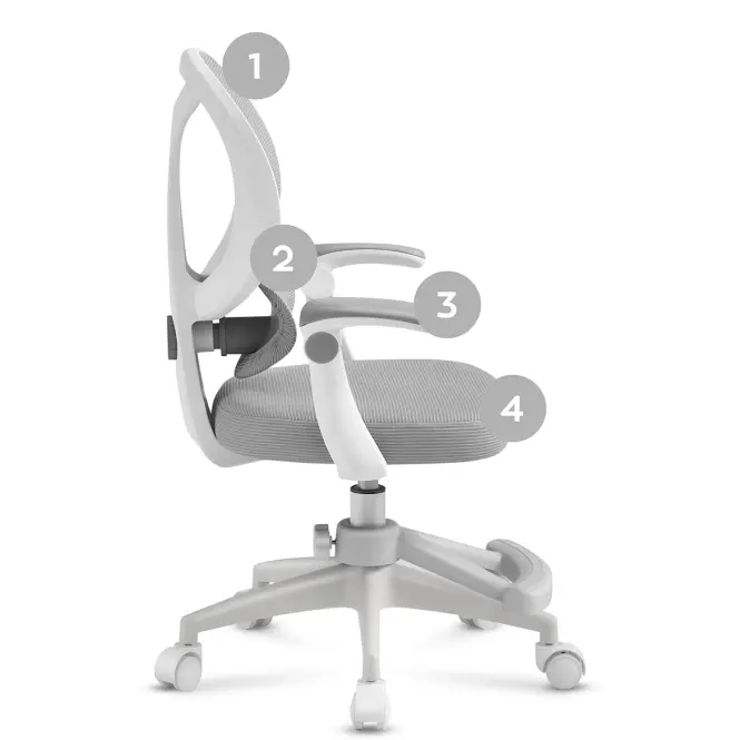 Fotel obrotowy Junior 4.5 grey