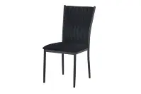 Krzesło Glamour 12513 czarne