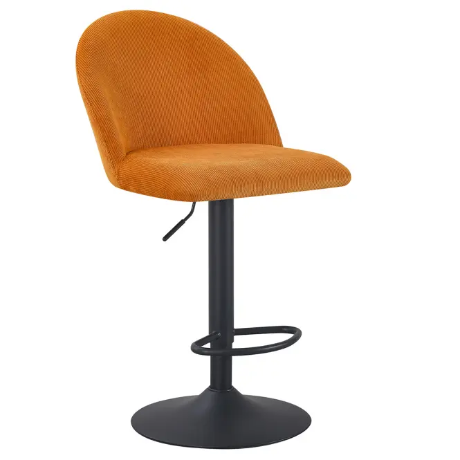Stołek barowy Reese 12507 żółty